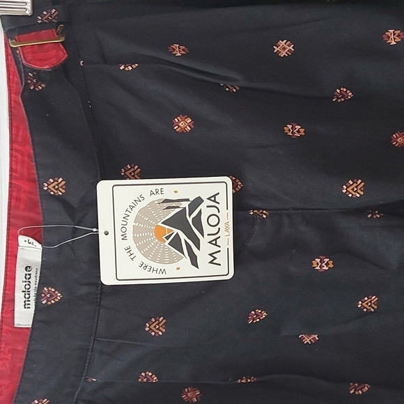 NWT Maloja Outdoor/Hiking Pant, Aztec Design Size M - Picture 2 of 10